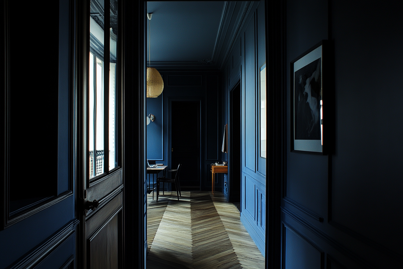 ru007_A_classic_Parisian_apartment_walls_painted_in_matte_nav_65d02575-1bf4-49e6-902c-2a74791509d1_1